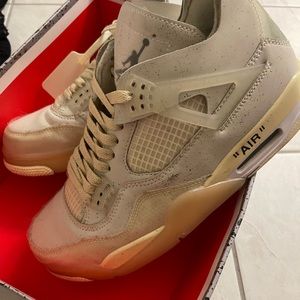 Jordan 4 Retro Off-White Sail (Women's)